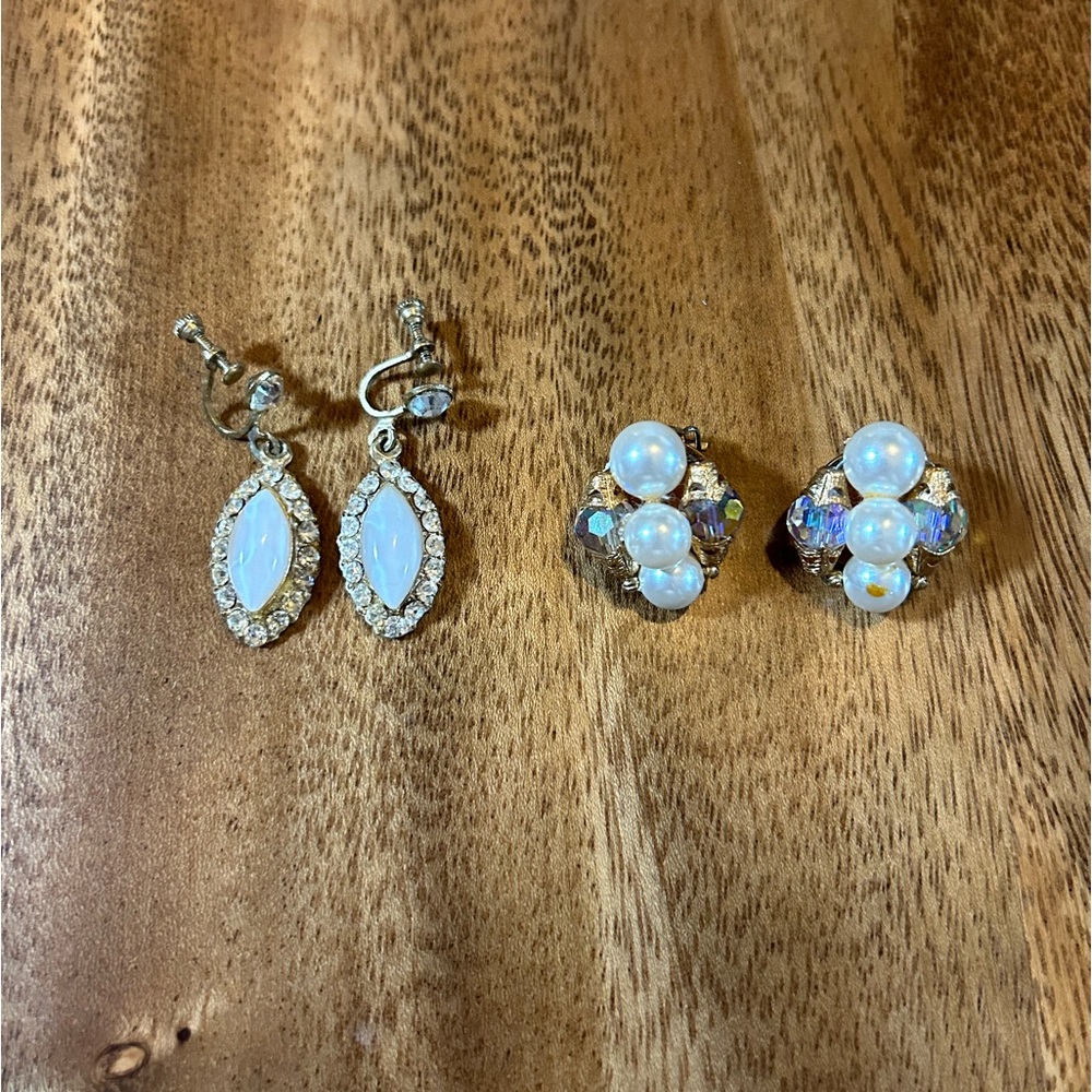 Vintage Clip On Earring Bundle